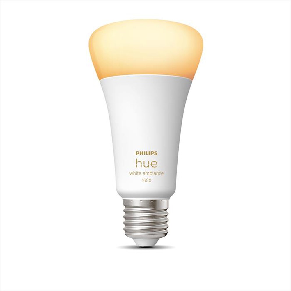 "PHILIPS - HUE WHITE AMBIANCE LAMPADINA E27 13.5W-Bianca"