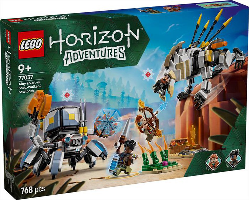 Immagine del prodotto LEGO - HORIZON Aloy e Varl vs Arcapode e Secodonte 77037