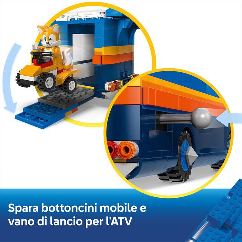 Immagine del prodotto LEGO - SONIC Camion di comando Team SONIC 77006