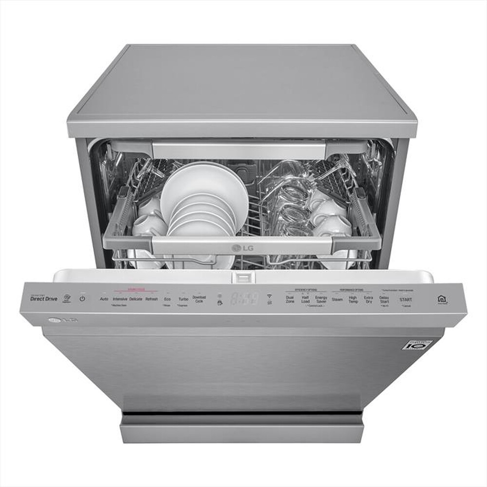 "LG - Lavastoviglie DF425HSS Classe D 14 coperti-Noble Steel"