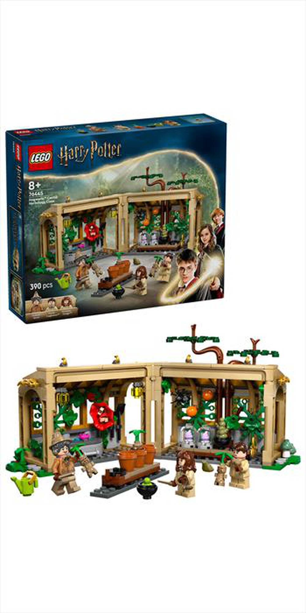 "LEGO - 76445 CASTELLO DI HOGWARTS: LEZIONE DI ERBOLOGIA-,"