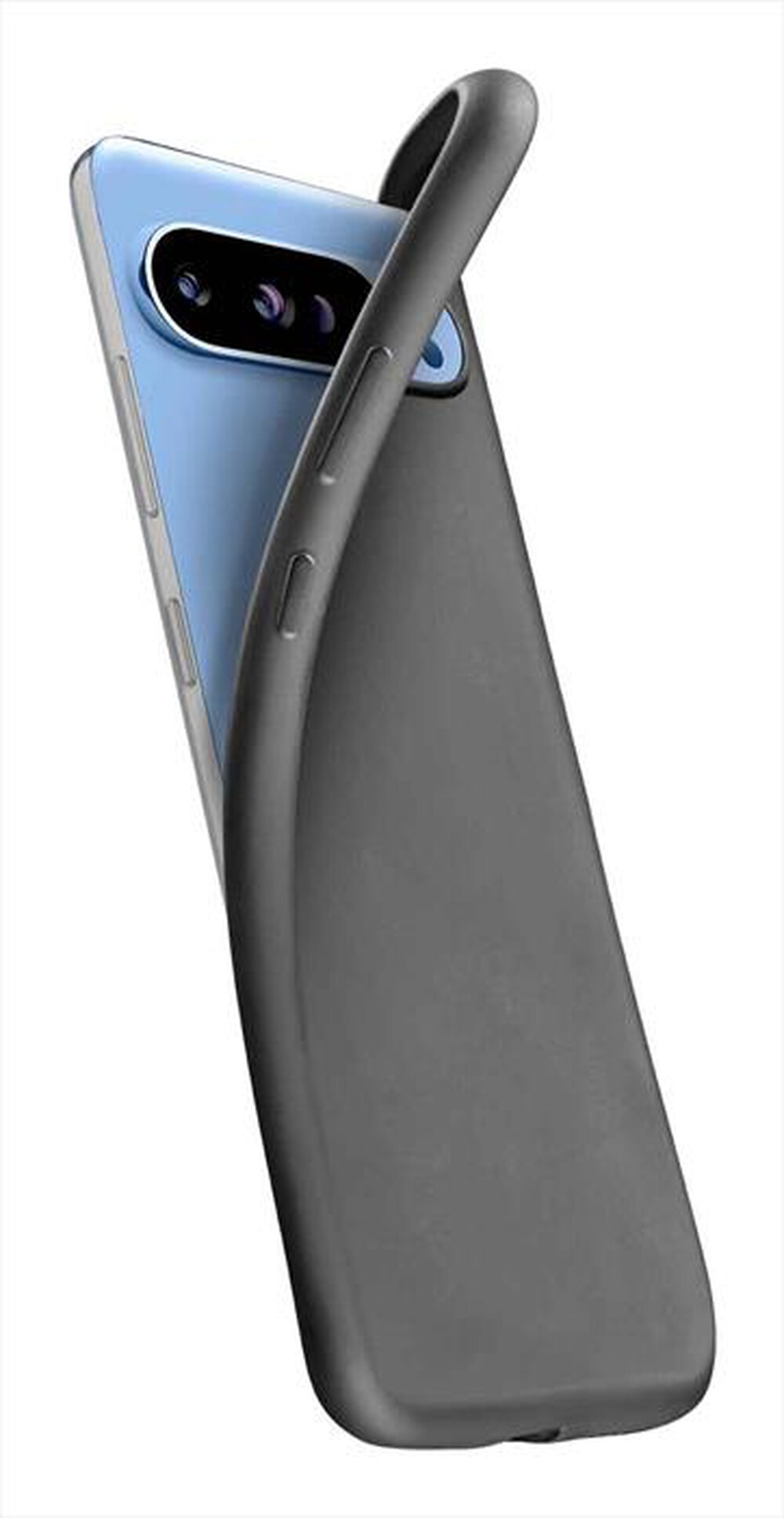 Immagine del prodotto CELLULARLINE - Cover in gomma morbida CHROMA per Google Pixel 9-Nero
