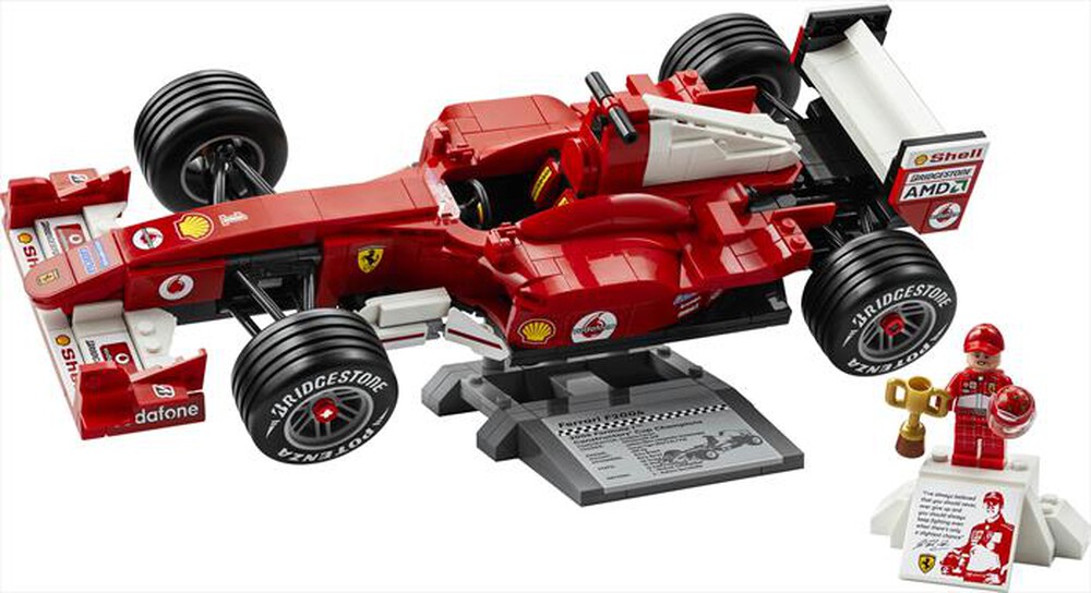 Immagine del prodotto LEGO - ICONS Ferrari F2004 e Michael Schumacher - 11375