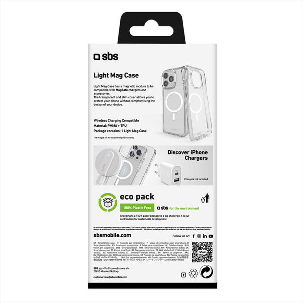 "SBS - Cover TELIGMAGIP1667PT iPhone 16 Pro Max"