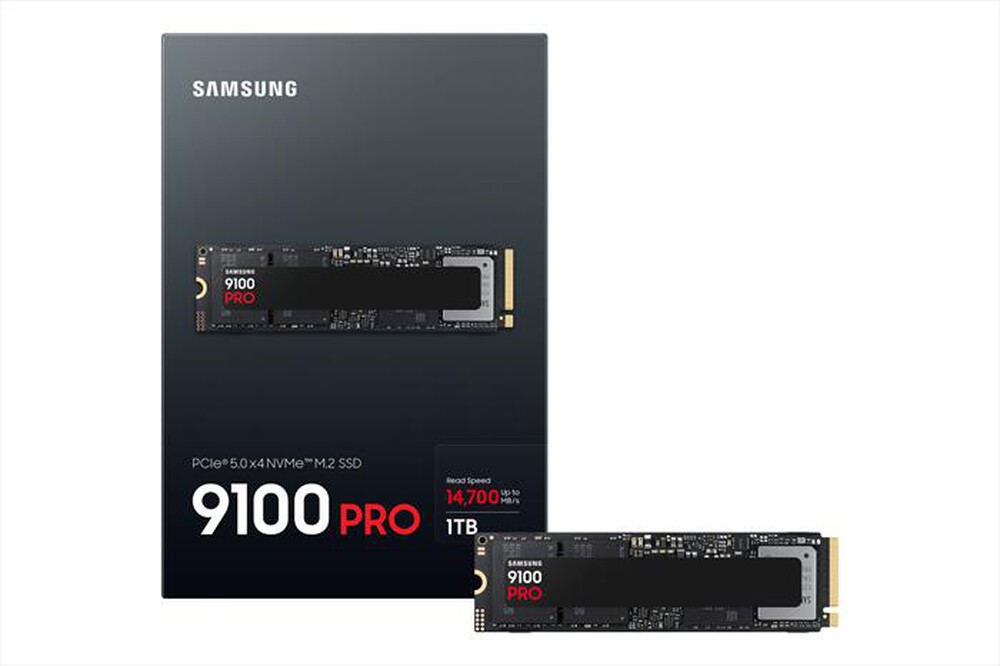 Immagine del prodotto SAMSUNG - SAMSUNG 9100 PRO NVME SSD INTERNO 1TB-Nero