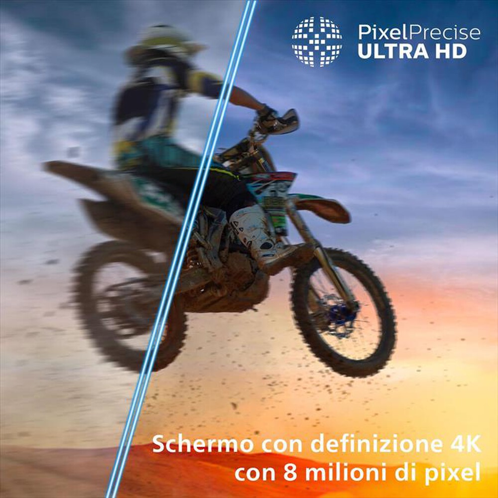 Immagine del prodotto PHILIPS - Smart TV Ambilight QLED 4K 43" 43PUS8510-Black