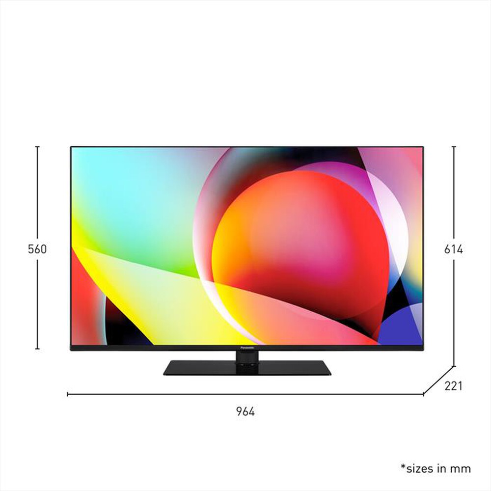 Immagine del prodotto PANASONIC - Smart TV LED UHD 4K 43" TN-43W70AEZ-Nero