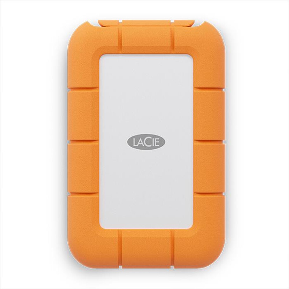 "LACIE - Hard disk esterno 2000GB RUGGED MINI SSD USB-C-Grigio"