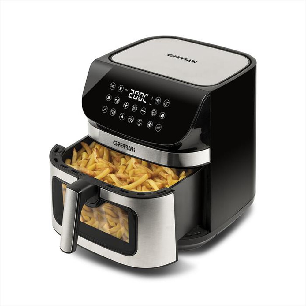 Immagine del prodotto G3FERRARI - Friggitrici ad aria Friggisano Star G10215-Nero / Silver