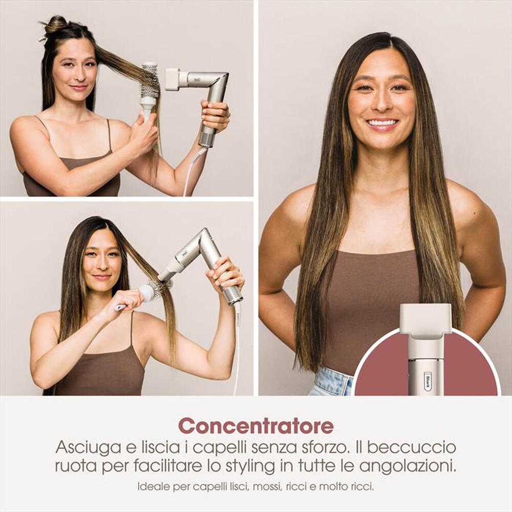 Immagine del prodotto SHARK - STYLER E ASCIUGACAPELLI FLEXSTYLE SET 3-IN-1-Champagne