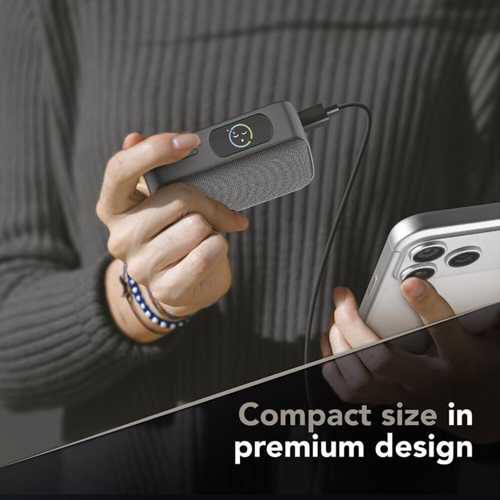 Immagine del prodotto CELLULARLINE - Power Bank 10000 mAh POWERVIEW IQ-Nero