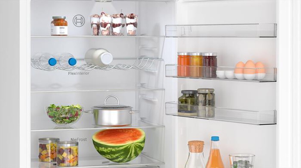 "BOSCH - Frigorifero combinato KGN497WDF Classe D 440 lt-Bianco"
