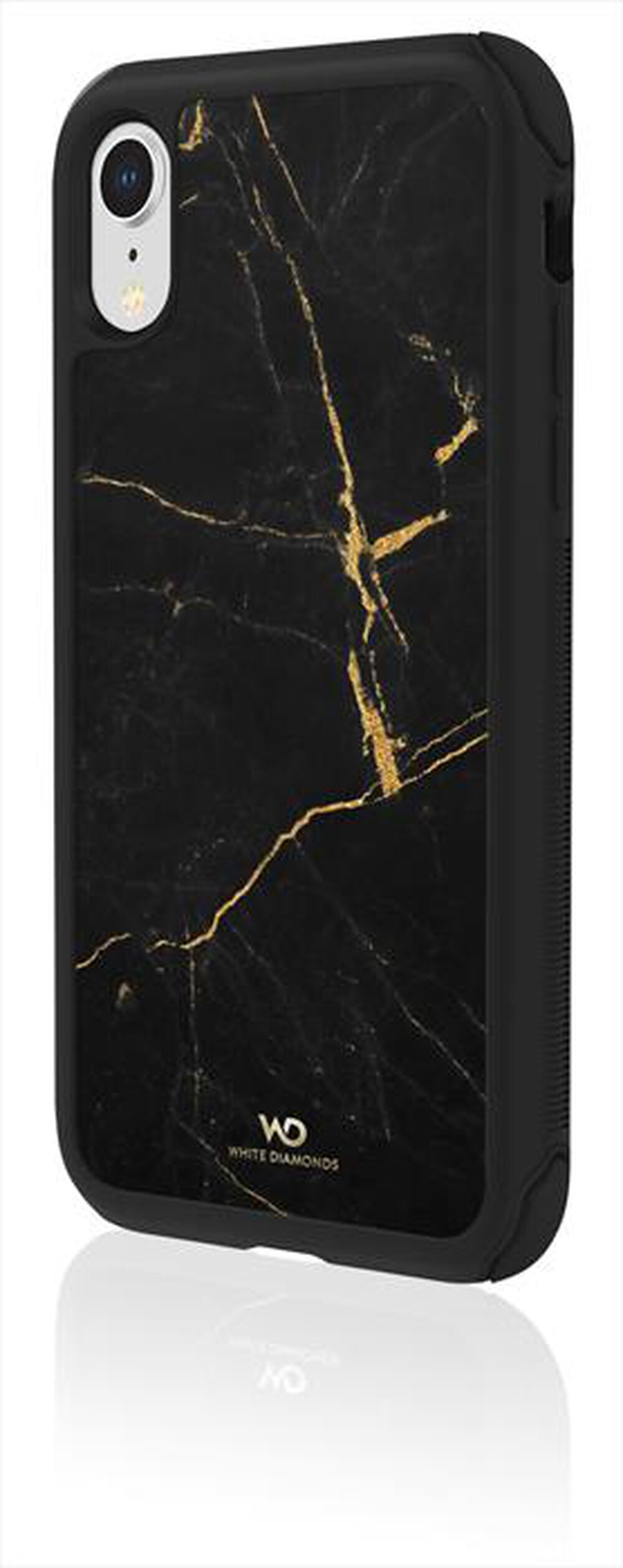 Immagine del prodotto WHITE DIAMOND - 1380TMC3 COVER IPHONE XR-NERO-ORO/MARMO