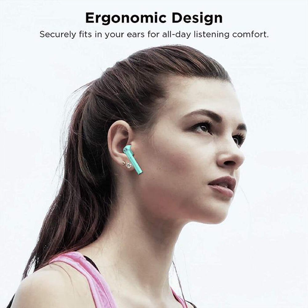 "LENOVO - HT30 AURICOLARI BLUETOOTH RICARICA WIRELESS-VERDE"