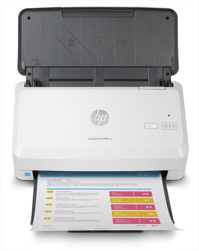 HP - Scanner SCANJET PRO 2000 S2-Bianca