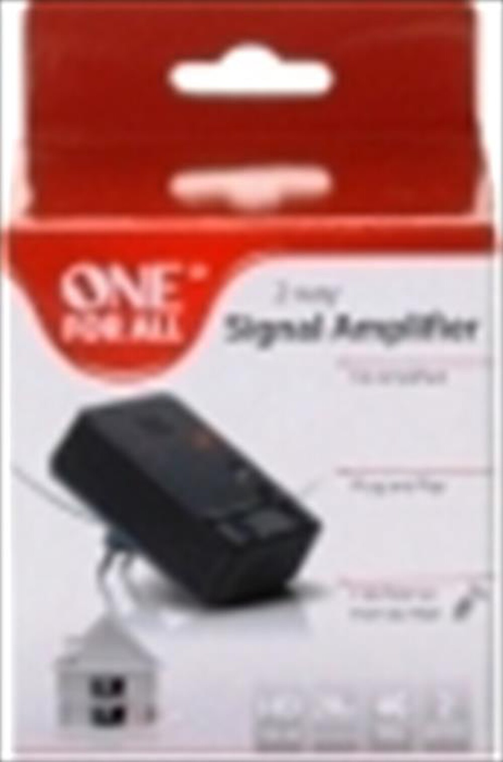 "ONE FOR ALL - Amplificatore di segnale digitale SV 9620 NEW-NERO"