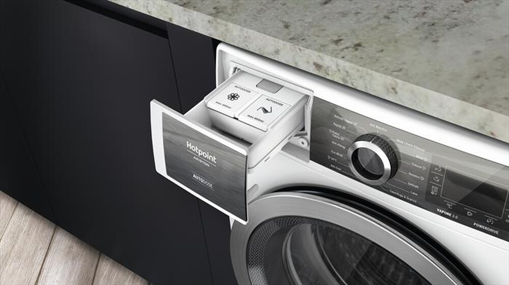"HOTPOINT ARISTON - Lavatrice GENTLE POWER H8 W046WB IT 10 Kg Classe A-Bianco"