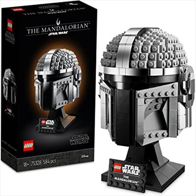 LEGO - SW CASCO SERIE-75328-Nero/Grigio