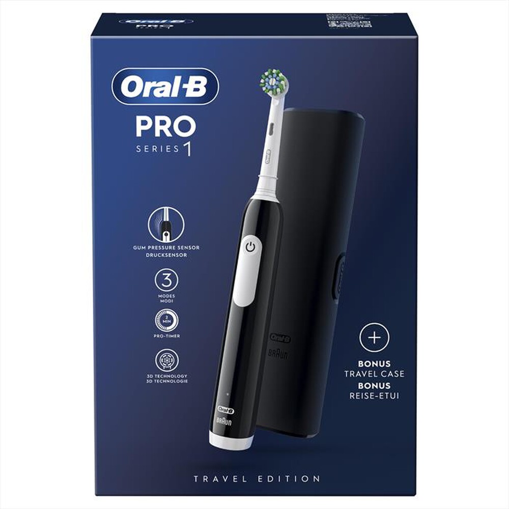 "ORAL-B - Spazzolino elettrico SERIES 1-Nero"