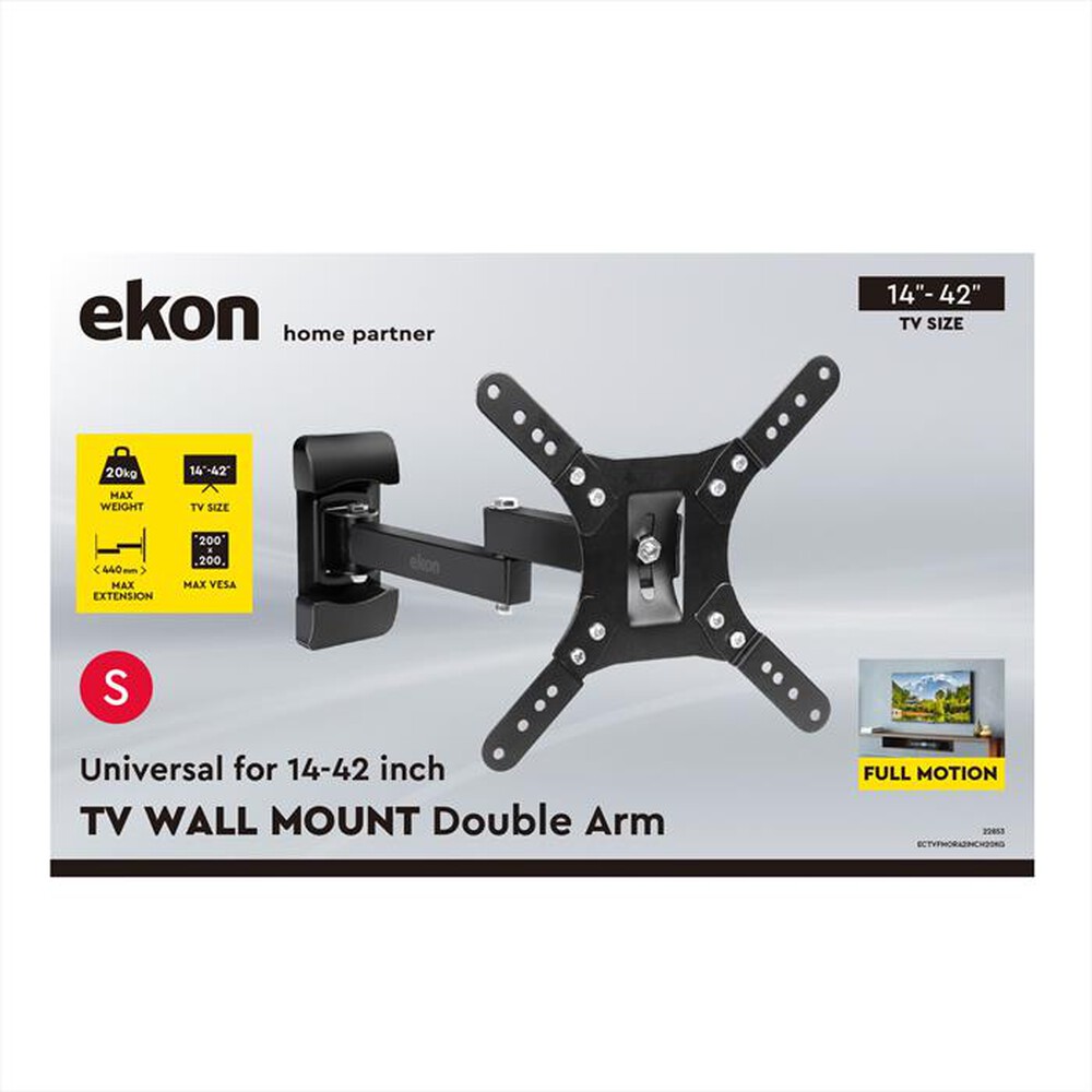 Immagine del prodotto EKON - Supporto TV ECTVFMOR42INCH20KG
