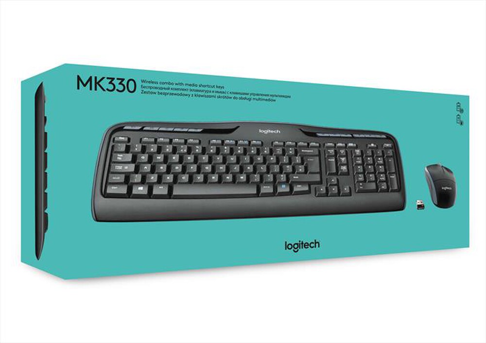 "LOGITECH - Wireless Combo MK330-Nero"