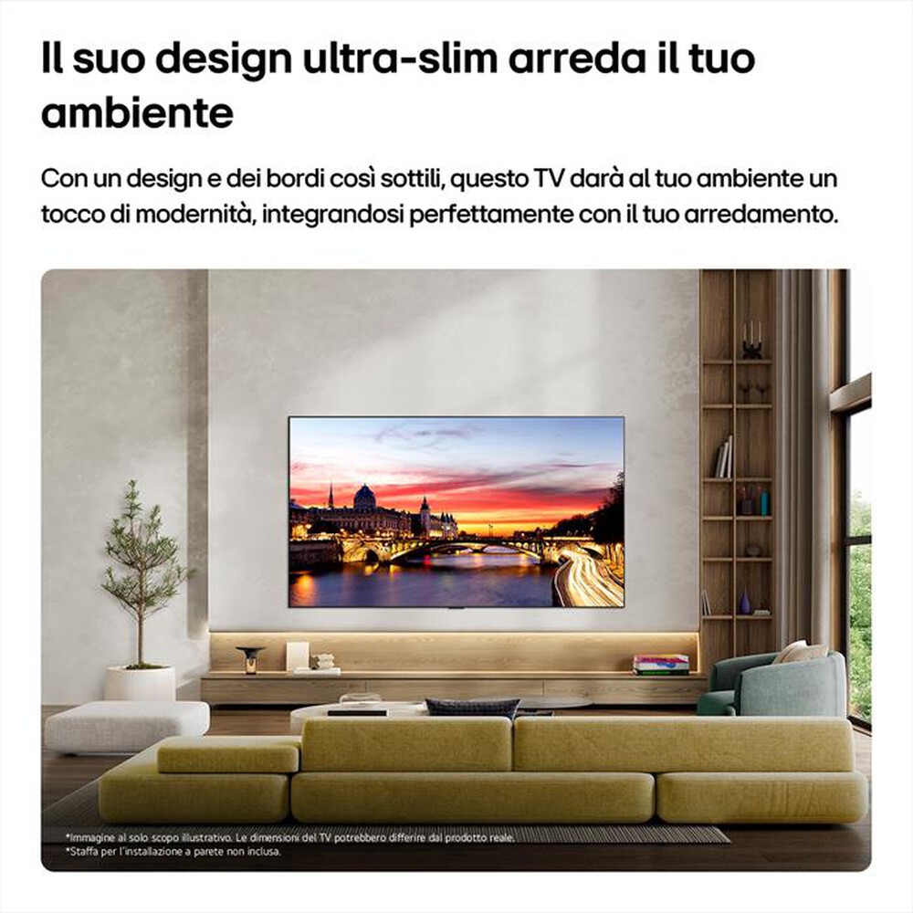 Immagine del prodotto LG - Smart TV OLED 4K 48" EVO AI C6 PRO OLED48C66LB-Charcoal Black