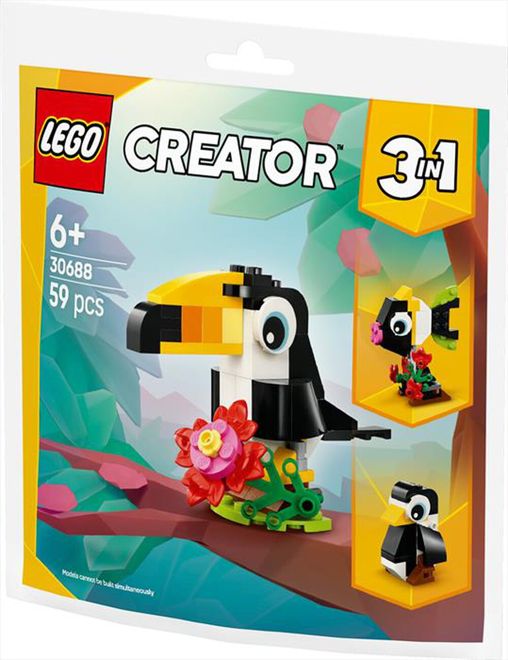 Immagine del prodotto LEGO - CREATOR 3IN1 Tucano tropicale - 30688