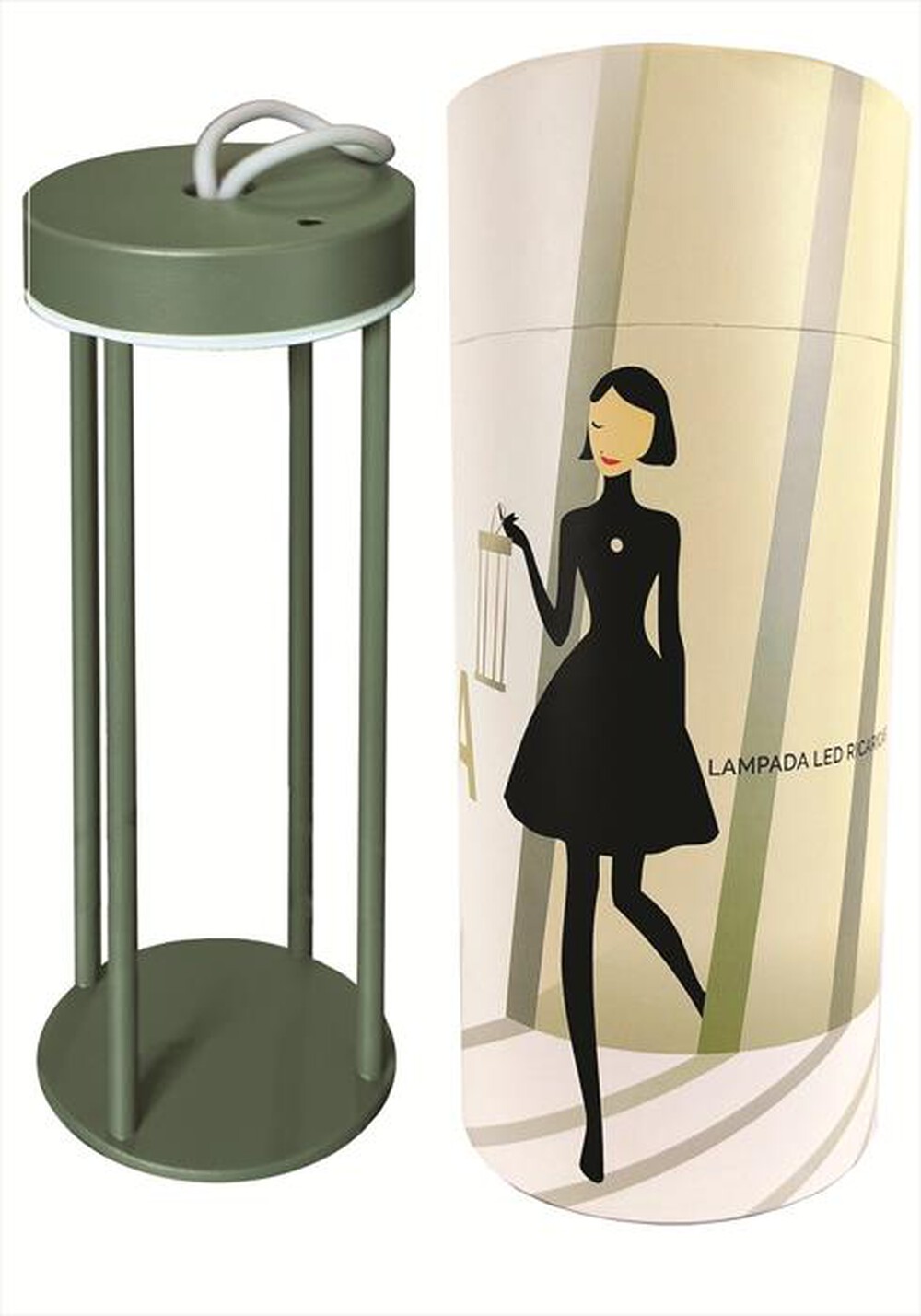 Immagine del prodotto MAJESTIC - LAMPADA LED CON LUMINOSITA' REGOLABILE GEMMA VS-Verde Salvia