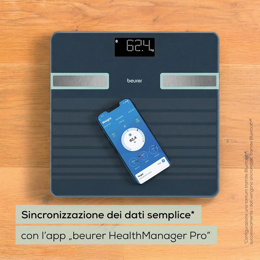 Immagine del prodotto BEURER - Bilancia diagnostica Bluetooth BF 451 LIMITED ED.-Grigio scuro