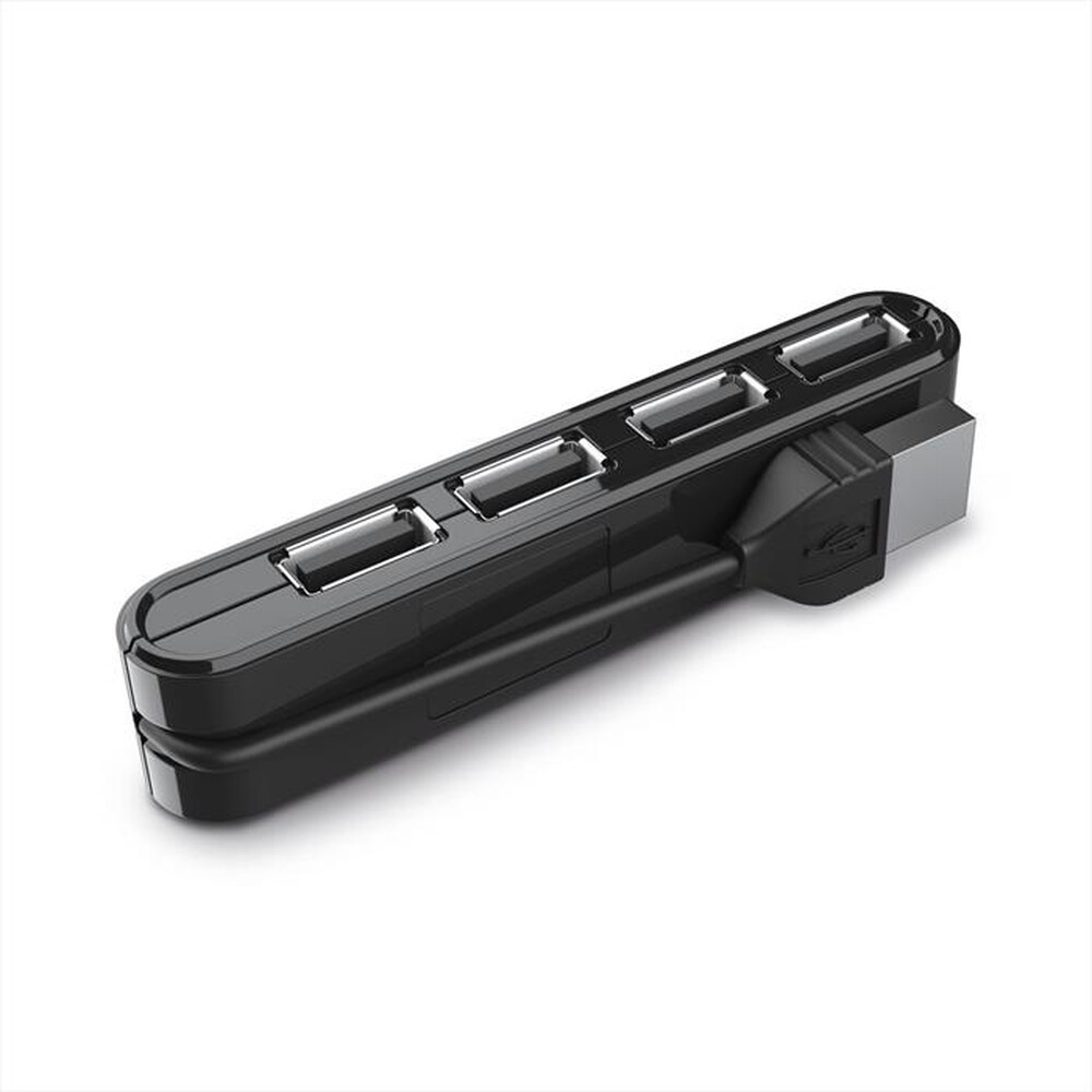 "TRUST - 4 Port USB2 Mini Hub HU-4440p-Black"