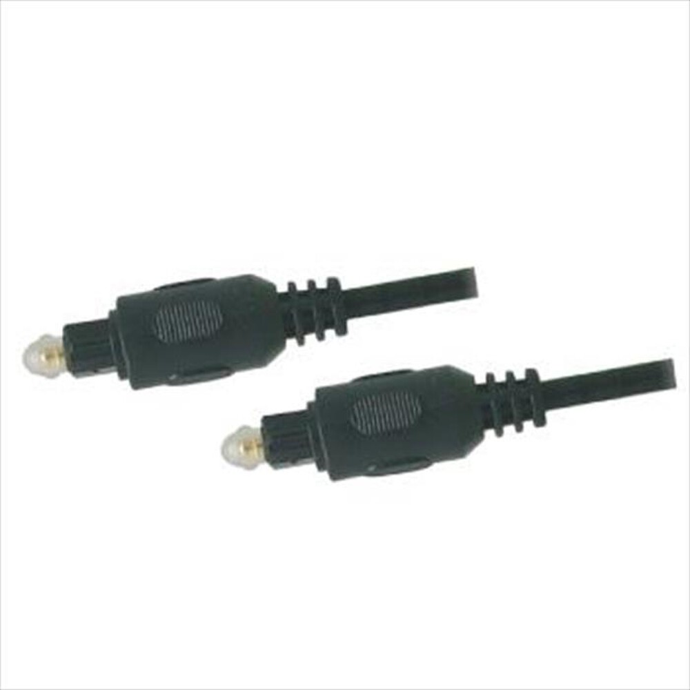"GBC - CAVO AUDIO OTTICO DIGITALE TOSLINK 3M SPDIF-Nero"