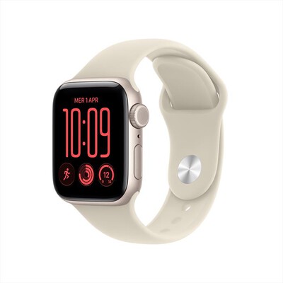 APPLE - Watch SE 3 GPS + Cellular 40mm Alluminio Galassia-Sport Band Sabbia - S/M