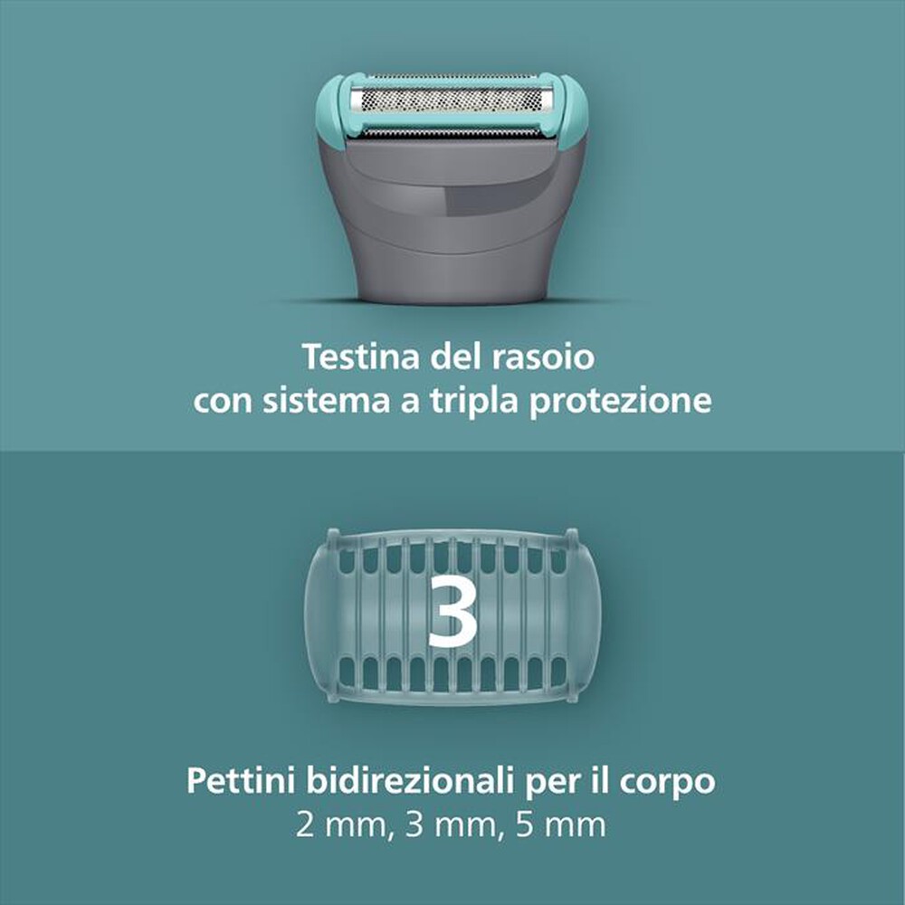 Immagine del prodotto PHILIPS - Tagliacapelli SERIE 3000 BG3485/15-grigio medio