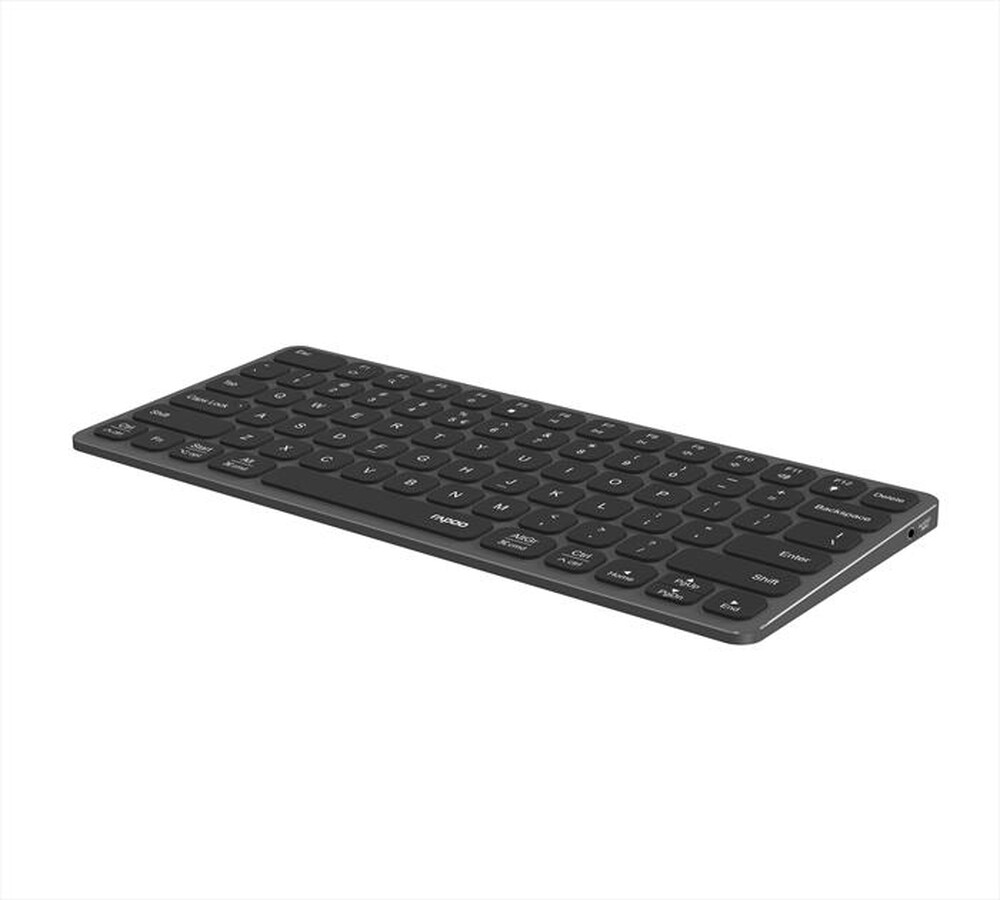 Immagine del prodotto RAPOO - Keyboard with USB-C Hub UCK-6001-Dark Grey / Grigio Scuro