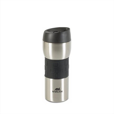RIVACASE - 90442SLM TAZZA DA VIAGGIO ISOTERMICA DA 0,45 L ARG-Argento