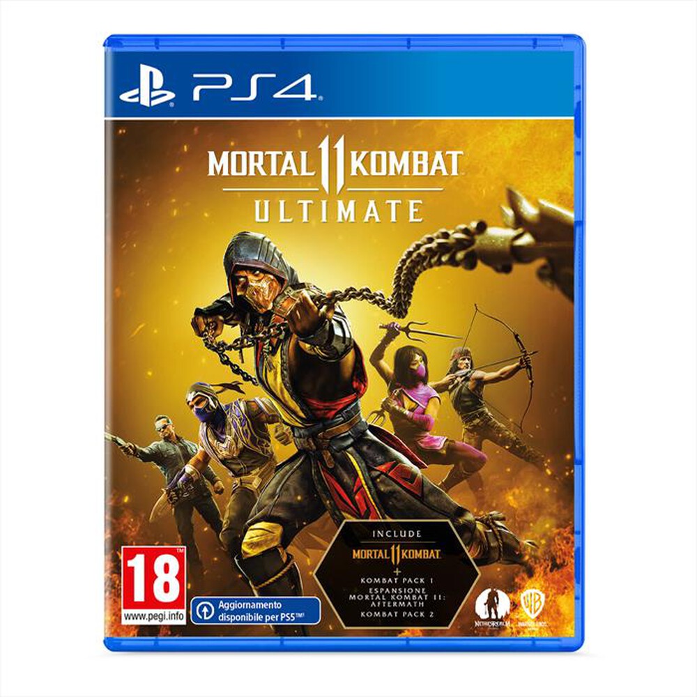 "WARNER GAMES - MORTAL KOMBAT 11 ULTIMATE (PS4)"