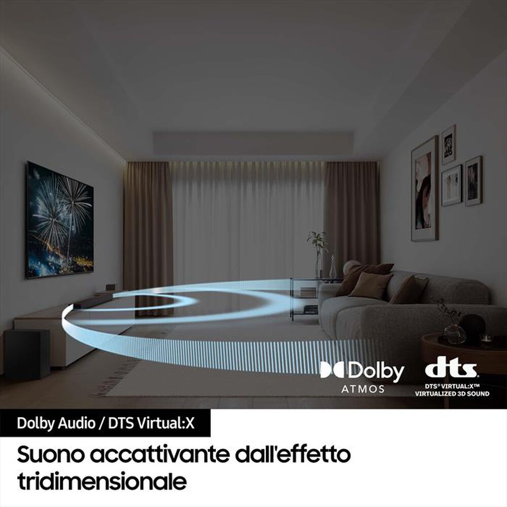 "SAMSUNG - Soundbar HW-B650D/ZF 3.1 CANALI 430W 2024-BLACK"