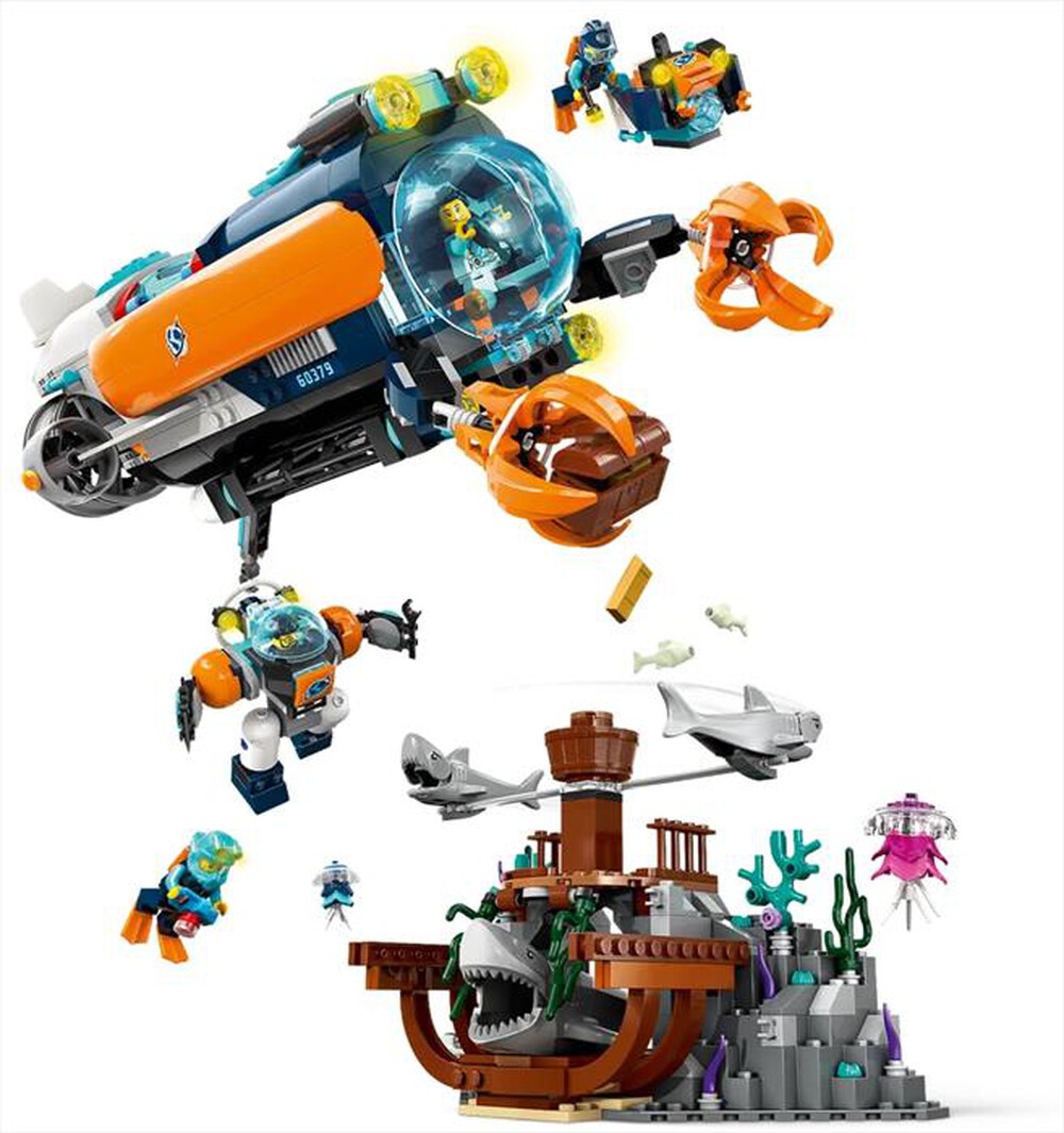 Immagine del prodotto LEGO - CITY Sottomarino per esplorazioni abissali - 60379