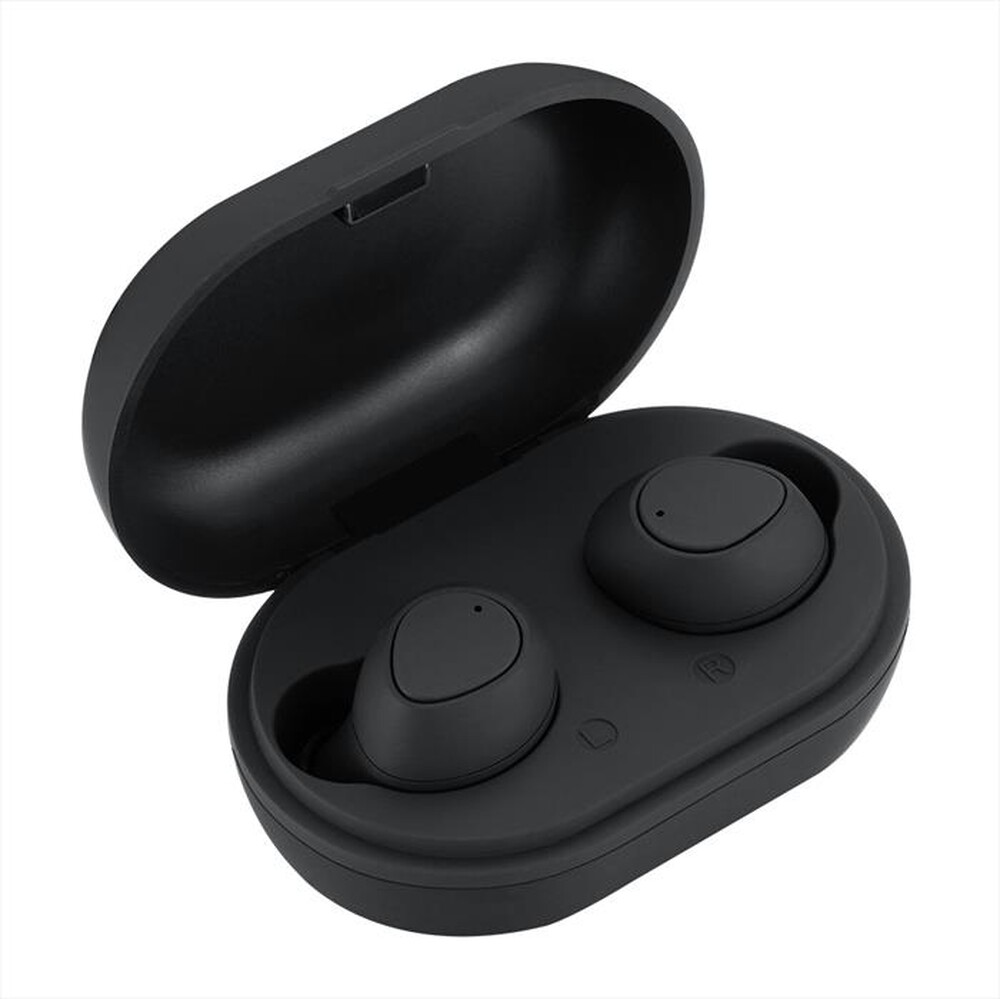 "MELICONI - TRUE BUDS 5.0-Plastica, colore nero"