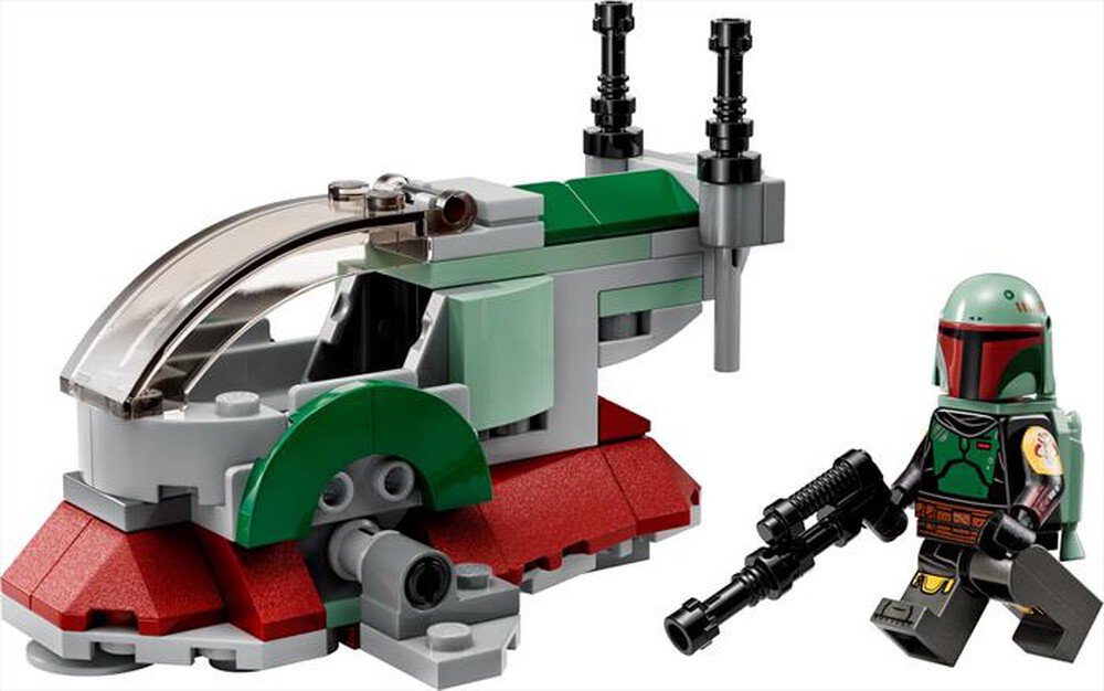 "LEGO - STAR WARS Astronave di Boba Fet Microfighter-75344-Multicolore"