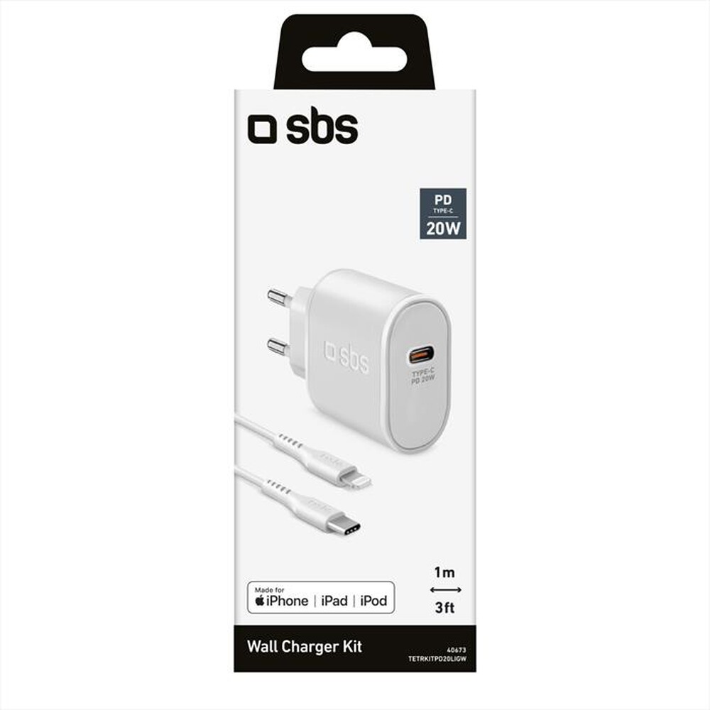 "SBS - TETRKITPD20LIGW-Bianco"