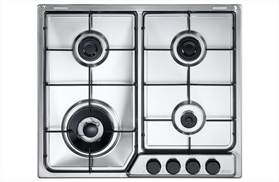 DE LONGHI - Piano cottura a gas FFA 46 ASDV 4 fuochi 58cm-Inox