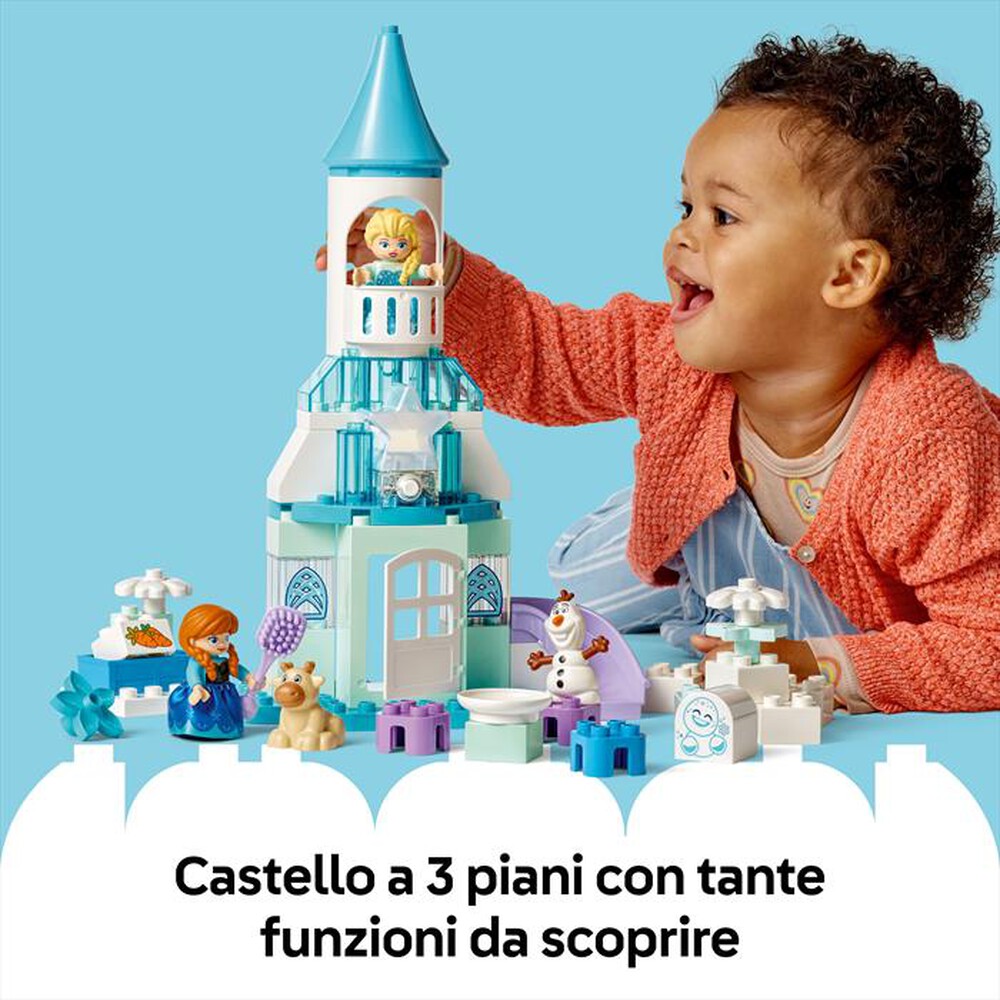 "LEGO - LA FESTA AL CASTELLO DI ANNA ED ELSA FROZEN-,"