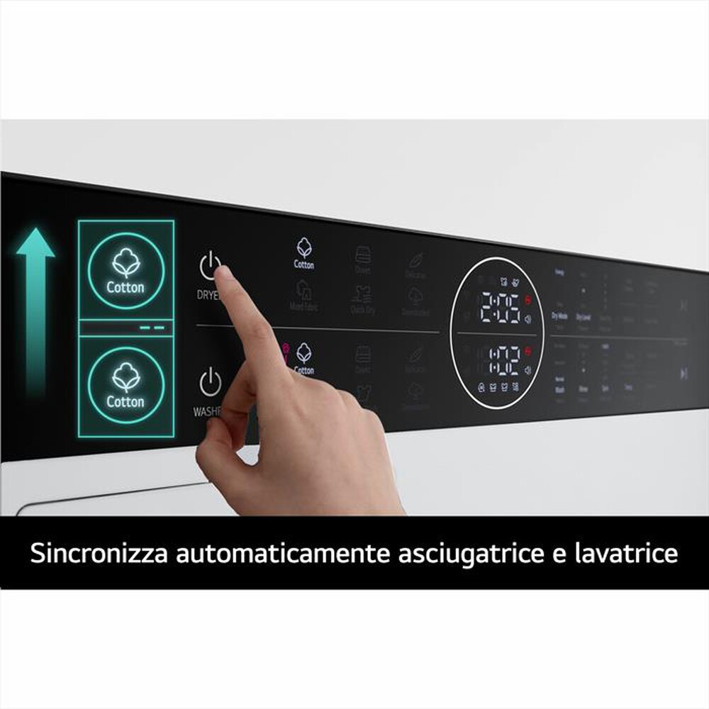 Immagine del prodotto LG - Lavasciuga WASHTOWER WT1210WWF 12/10 Kg Classe A-Bianca