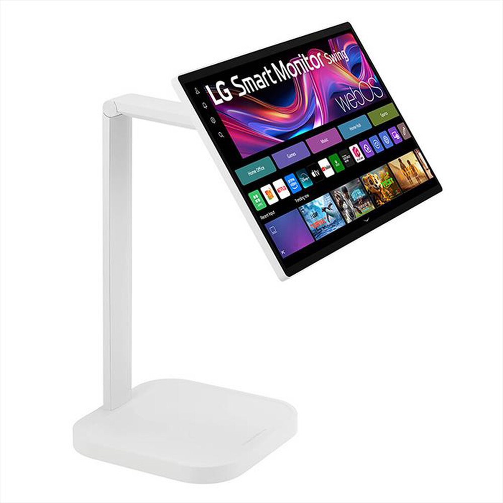 Immagine del prodotto LG - Monitor LCD UHD 4K 32" TOUCH, BASE CON ROTELLE-White