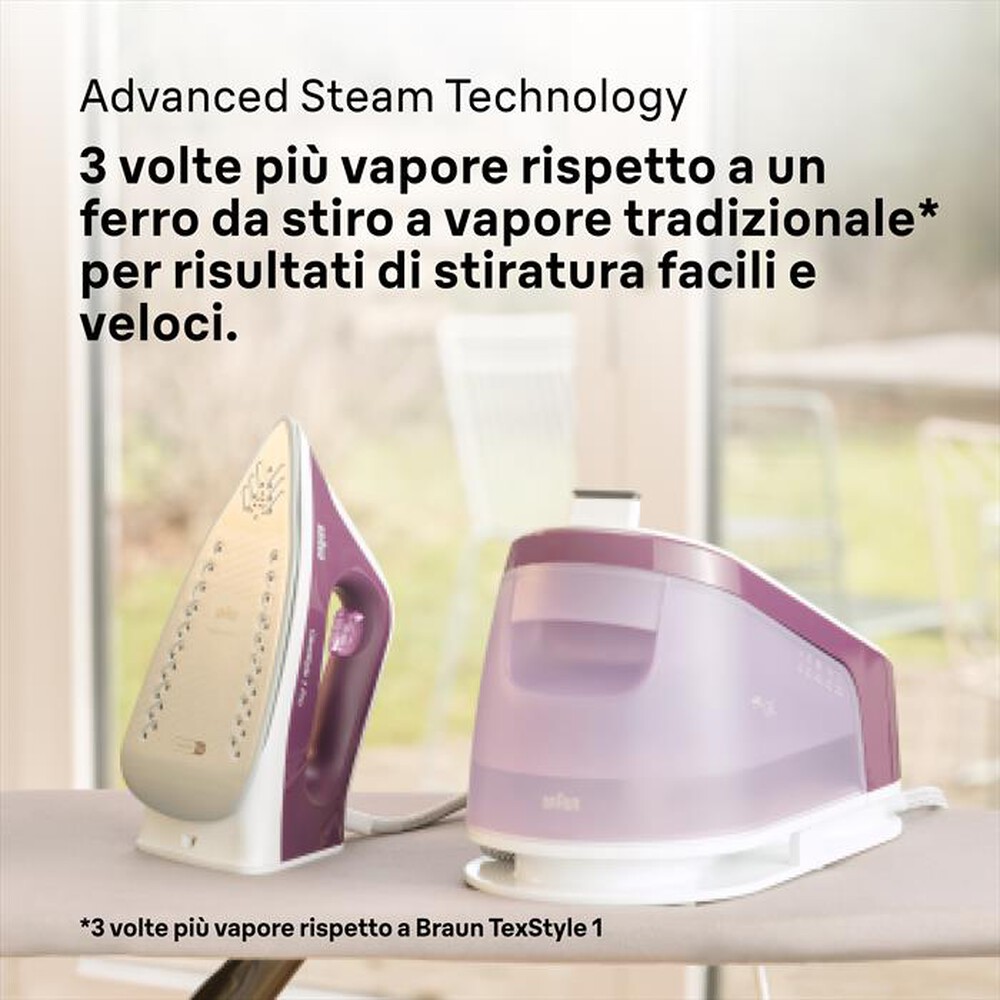 Immagine del prodotto BRAUN - SISTEMA STIRANTE CARESTYLE 1 PRO IS1514VI-Viola
