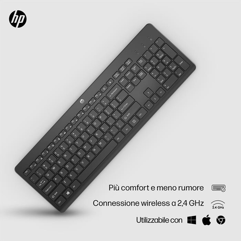 Immagine del prodotto HP - COMBO TASTIERA E MOUSE HP 230-Nero