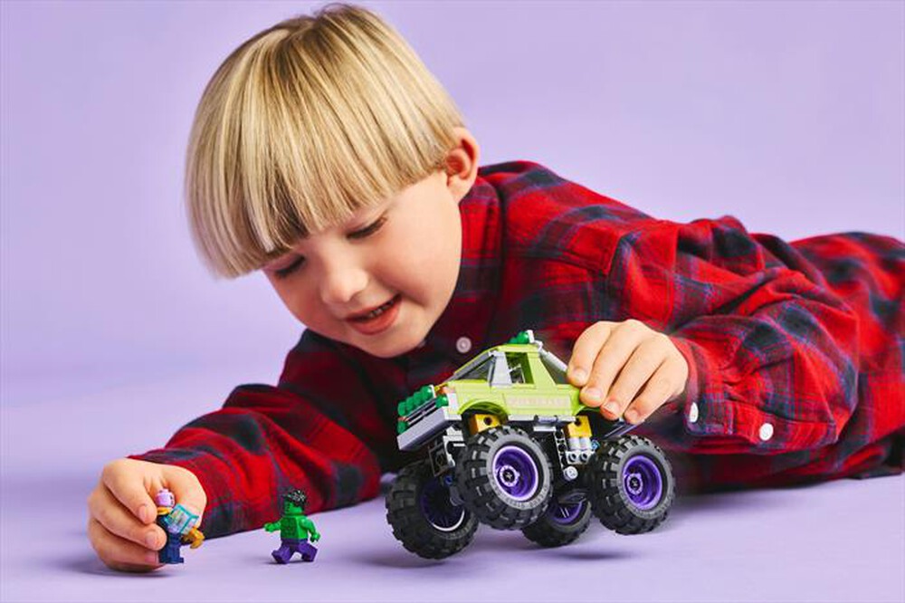 Immagine del prodotto LEGO - SUPER HEROES MARVEL Truck di Hulk vs Thanos 76312