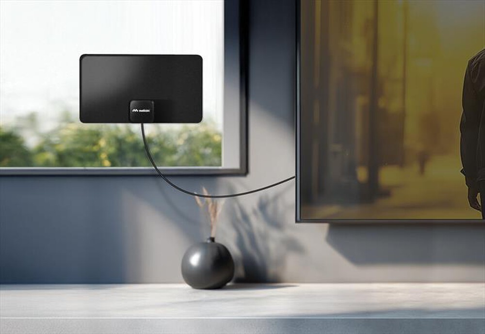 "MELICONI - ANTENNA EASY FIT-Nero"