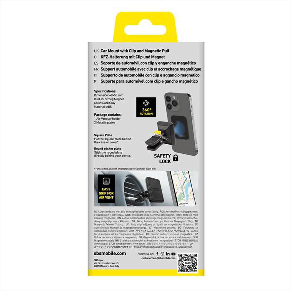 Immagine del prodotto SBS - TESUPMAGXLCLIP